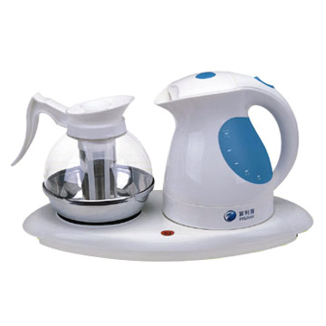 Electric Kettle and Tea Pots